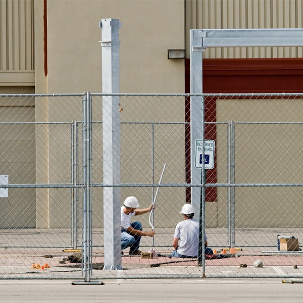 how long can i rent the temporary fence for my building site or event